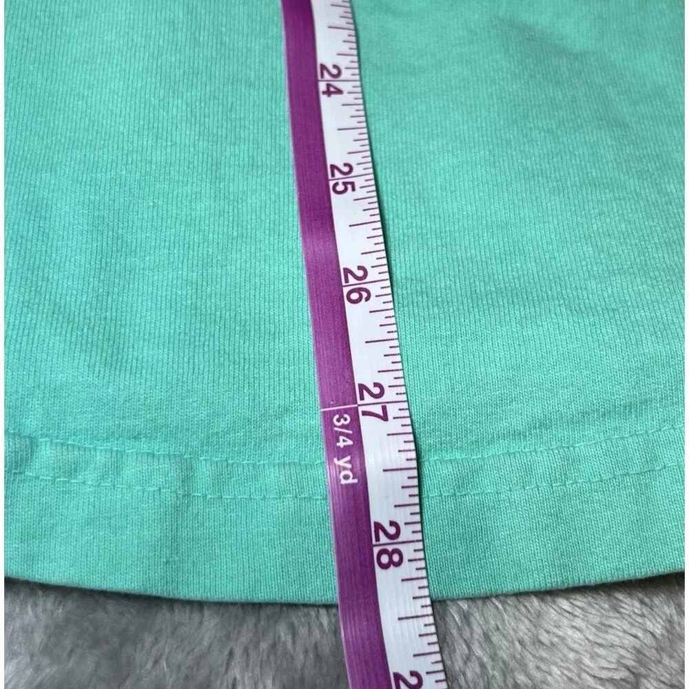 Walt Disney World Spirit Jersey Mint Green Seafoam Logo Est 1971 Size Small‎